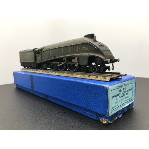 337 - Two Dublo 3-Rail Locomotives, Dublo No.3211 'Mallard' 4-6-2 60022 Locomotive & Tender ER Boxed with ... 