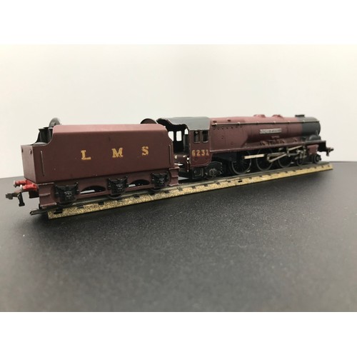 339 - Two Dublo 3-Rail Locomotives, Un-boxed 'Silver King' 4-6-2 60016 Tested Runner (Fair), Un-boxed 'Duc... 