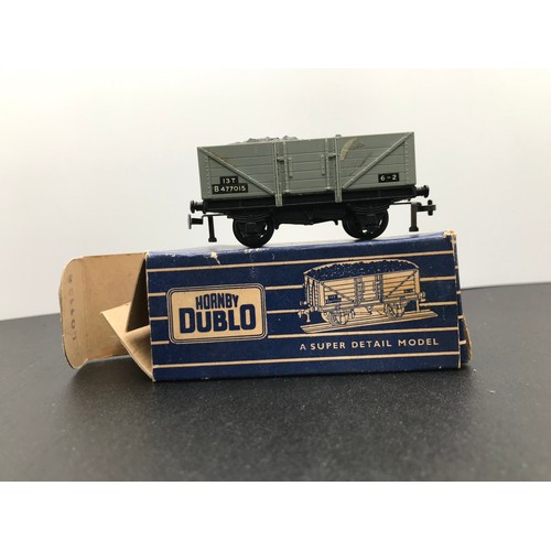 347 - Twenty-five Dublo Rolling-stock wagons, Boxed and un-boxed, Horse-transporter with Horse, includes B... 