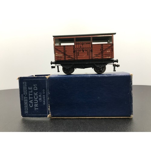 347 - Twenty-five Dublo Rolling-stock wagons, Boxed and un-boxed, Horse-transporter with Horse, includes B... 