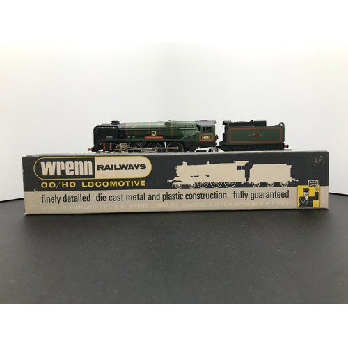 265 - Wrenn W2236 4-6-2 West Country OO Locomotive 'Dorchester' 34042 BR Green, Boxed with Rings (Very Goo... 