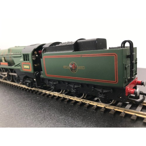 265 - Wrenn W2236 4-6-2 West Country OO Locomotive 'Dorchester' 34042 BR Green, Boxed with Rings (Very Goo... 