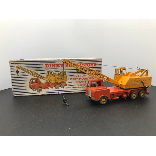 33 - Dinky Supertoys 972 20-Ton Lorry Mounted Crane 