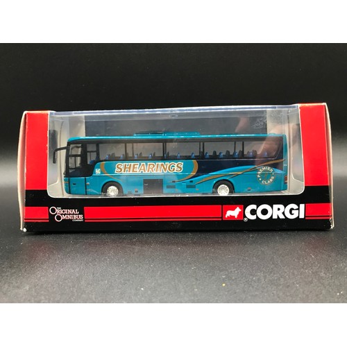 23 - Six 'Shearings' Coaches 1:76 scale in Original cases, Corgi & EFE, includes five Corgi Limited Editi... 