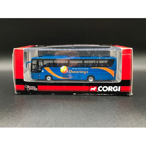 23 - Six 'Shearings' Coaches 1:76 scale in Original cases, Corgi & EFE, includes five Corgi Limited Editi... 