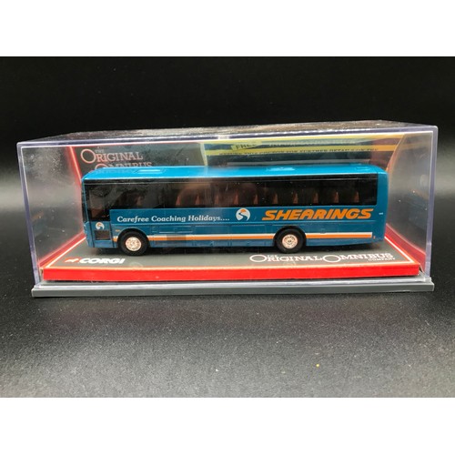 23 - Six 'Shearings' Coaches 1:76 scale in Original cases, Corgi & EFE, includes five Corgi Limited Editi... 