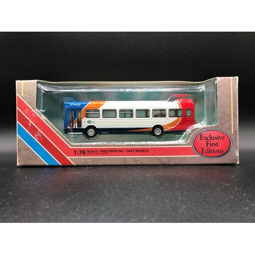 26 - Nine EFE Buses and an EFE Coach 1:76 scale in Original packaging and appearing undisturbed, De-Luxe ... 