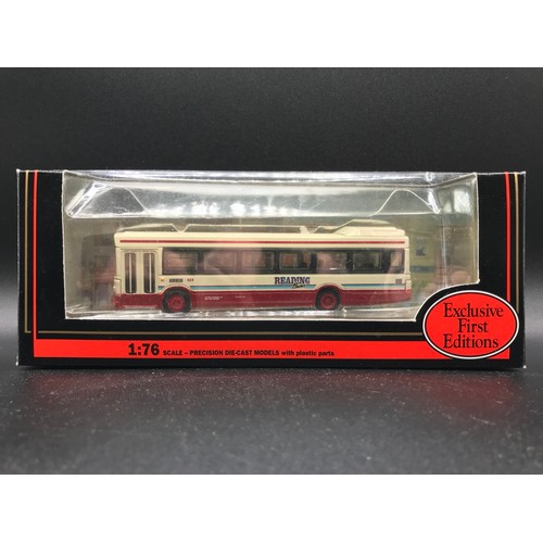 26 - Nine EFE Buses and an EFE Coach 1:76 scale in Original packaging and appearing undisturbed, De-Luxe ... 