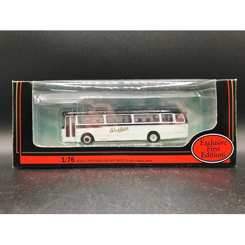 26 - Nine EFE Buses and an EFE Coach 1:76 scale in Original packaging and appearing undisturbed, De-Luxe ... 