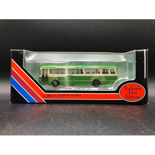 26 - Nine EFE Buses and an EFE Coach 1:76 scale in Original packaging and appearing undisturbed, De-Luxe ... 