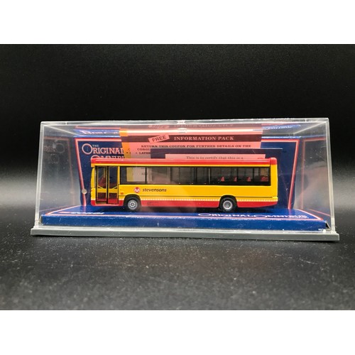 27 - Eight Corgi original Omnibus series Single Deckers in Original Cases, 1:76 scale, 42804 Dennis Dart ... 