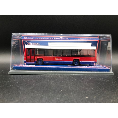 27 - Eight Corgi original Omnibus series Single Deckers in Original Cases, 1:76 scale, 42804 Dennis Dart ... 