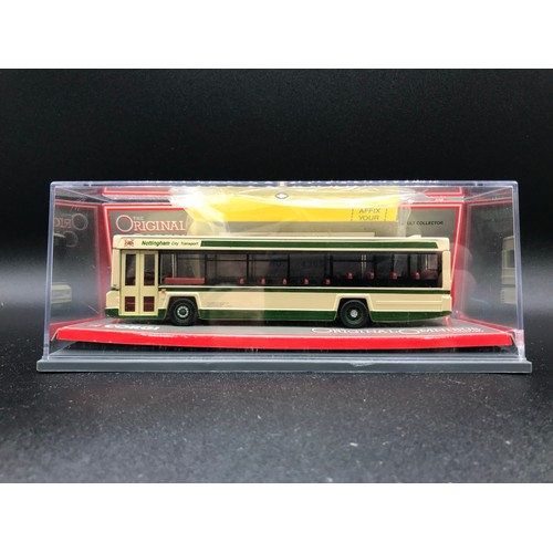 27 - Eight Corgi original Omnibus series Single Deckers in Original Cases, 1:76 scale, 42804 Dennis Dart ... 