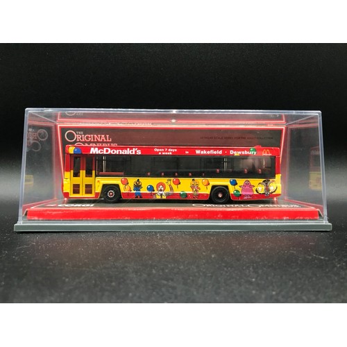 27 - Eight Corgi original Omnibus series Single Deckers in Original Cases, 1:76 scale, 42804 Dennis Dart ... 