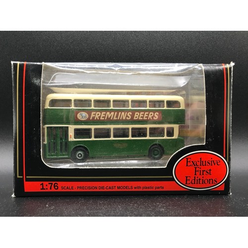 29 - Seven EFE 1:76 scale Buses in Original packaging, 16004 Leyland PD2 Lowbridge Devon General 'Tiverto... 