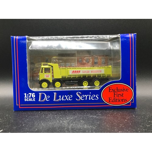 34 - Six EFE 1:76 scale Commercial Vehicles in Original Packaging, 34404 AEC MkV Flatbed + Trailer Vic Ha... 