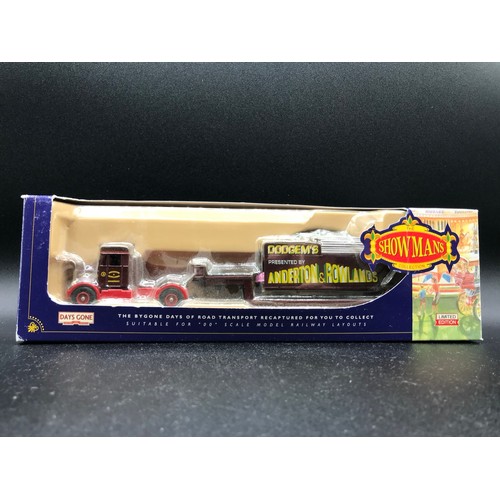 35 - One Days Gone Showmans Dodgems and Seven Trackside OO Gauge Die-cast Vehicles, DG112003 Scammell Tra... 