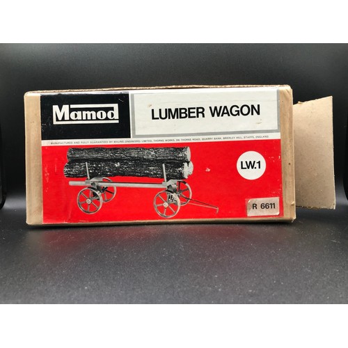 209 - Mamod Lumber Wagon LW.1 R6611 with Load in Original Box - Very Good, Box Good (1) 1100g