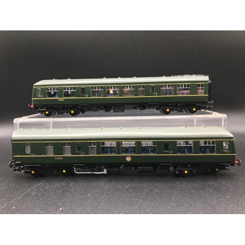 302 - Bachmann 32-900 Class 108 DMU 2 Car BR Green with Speed Whiskers, OO Gauge, Tested Runner, DCC Ready... 