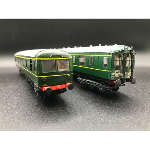 305 - Two OO Gauge Modified and Adapted Locos to form BR Railcars, Tested runners, Loose Bodyshells from C... 