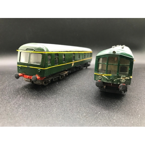 305 - Two OO Gauge Modified and Adapted Locos to form BR Railcars, Tested runners, Loose Bodyshells from C... 