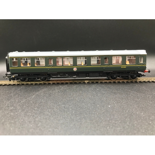 307 - R30170 Hornby Railroad Plus Class 110 3 Car DMU Pack BR Green, OO Gauge, Tested Runner, Un-boxed - L... 