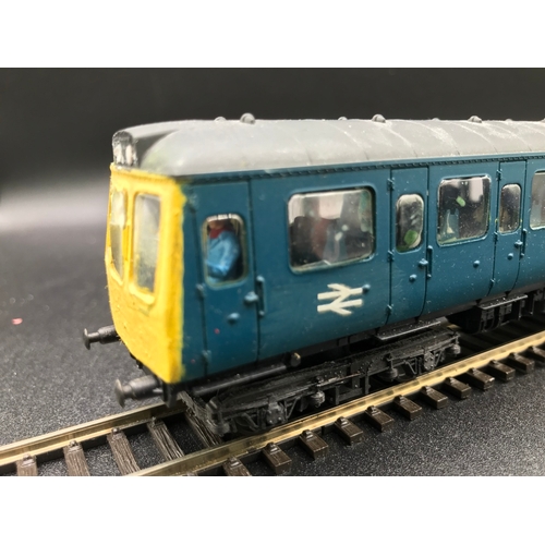 312 - Lima OO Class 118 Three car set, Modified, Driver and Passengers, Tested Runner, Dummy Loco shows ob... 