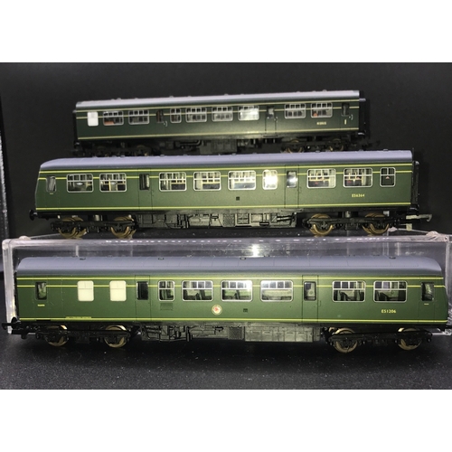 313 - Lima OO Three Car Set Class 101 L149612 Loco E51206 & Dummy E56364 with Coach M59115 (wrong box), Te... 