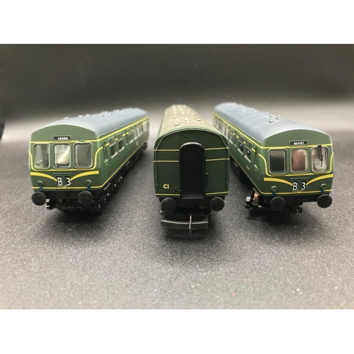 313 - Lima OO Three Car Set Class 101 L149612 Loco E51206 & Dummy E56364 with Coach M59115 (wrong box), Te... 