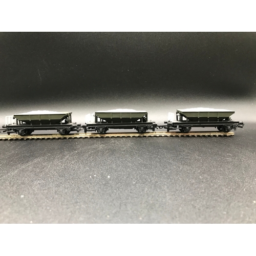 323 - Seven OO Open Ballast Wagons, to include three Dogfish 24T (VG), three Catfish (G) and one other (VG... 