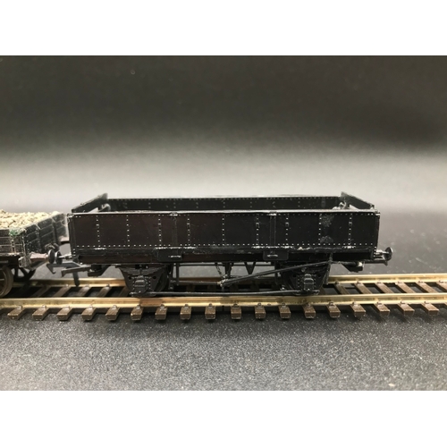 325 - Seven OO Rolling-Stock, including Hornby R6432 Shark brake van in engineers black - Stratford depot ... 