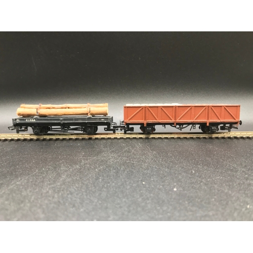 326 - Nine OO interesting Rolling Stock, includes GW Brown metal kit wagon, each other wagon with loads as... 