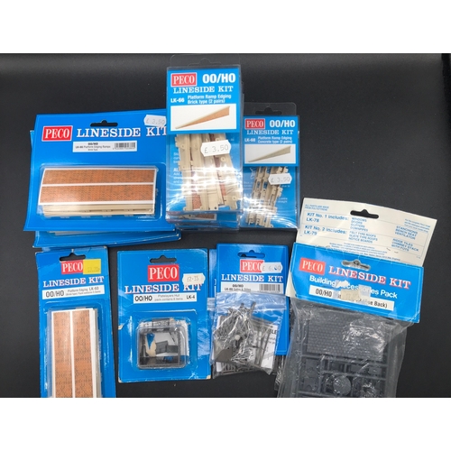 409 - Ex-shop Stock Peco OO/HO Gauge New Lineside Kit, LK-60 Platform edging Brick type (1), LK-66 Platfor... 