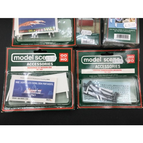 445 - 30 Peco Model Scene and others Skaledale, Gilbow, Ancorton Models, P&D Marsh OO scale Ex-shop Stock,... 