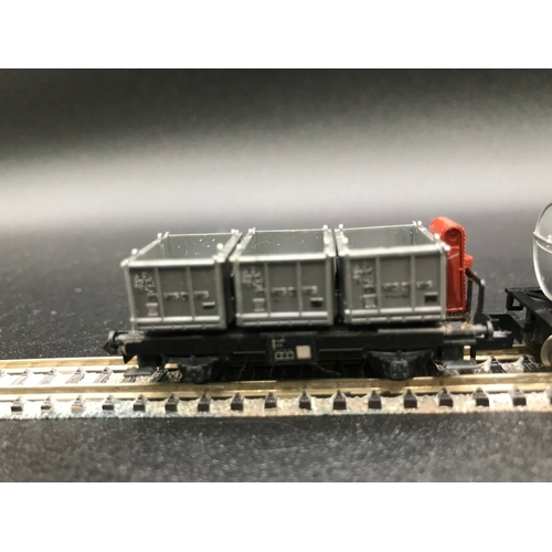 379 - Seven 'N' gauge Wagons, Various manufacturers, 'Ready-to-roll' - Fair/Good (7) 300g