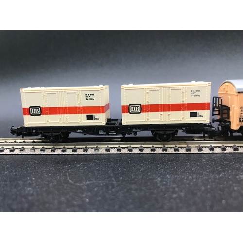 384 - Six 'N' Gauge Continental Wagons, Fleischmann (1), Trix (1), Lima (4) 'Ready-to-roll' - Good (6) 300... 