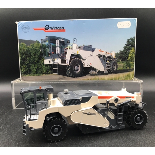 47 - Wirtgen Recycler WR2000 Dealer NZG-modelle 1:50 scale - Recycler and Soil Stabiliser machine, Made i... 