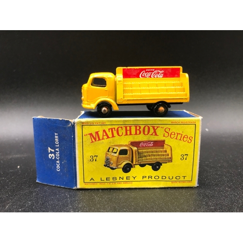 63 - 15 Boxed Matchbox Lesney Vehicles and Collection Case, includes with Good Boxes Matchbox 61 Alvis St... 