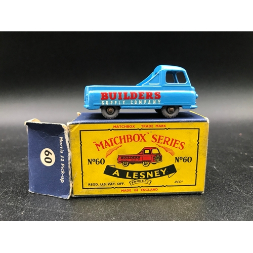 63 - 15 Boxed Matchbox Lesney Vehicles and Collection Case, includes with Good Boxes Matchbox 61 Alvis St... 