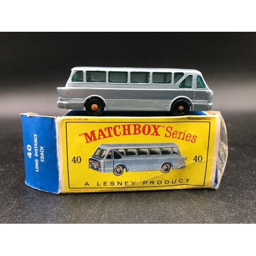 63 - 15 Boxed Matchbox Lesney Vehicles and Collection Case, includes with Good Boxes Matchbox 61 Alvis St... 