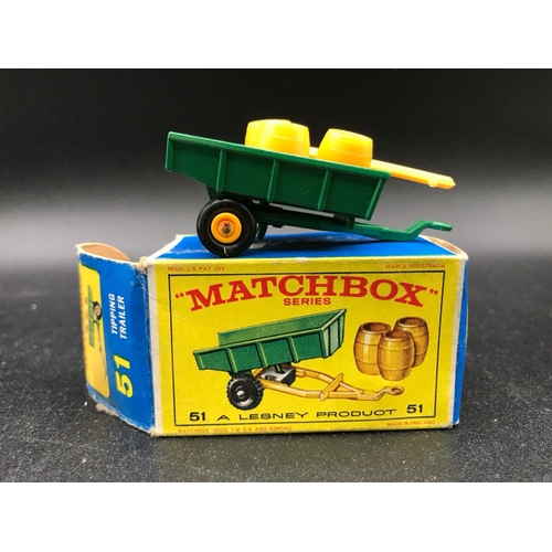 63 - 15 Boxed Matchbox Lesney Vehicles and Collection Case, includes with Good Boxes Matchbox 61 Alvis St... 