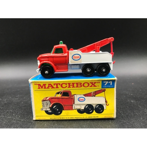 63 - 15 Boxed Matchbox Lesney Vehicles and Collection Case, includes with Good Boxes Matchbox 61 Alvis St... 