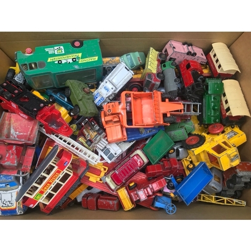 66 - 6Kg of Die-cast Matchbox and Lesney Vehicles, Play Worn, Various Conditions - Poor/Fair