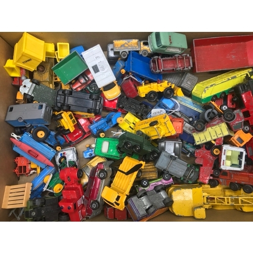 66 - 6Kg of Die-cast Matchbox and Lesney Vehicles, Play Worn, Various Conditions - Poor/Fair