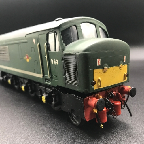 220 - RJH Brass Kit Built 'O' Gauge Class 45 'Peak' Diesel Locomotive D93 in Green, Tested Runner, Finesca... 