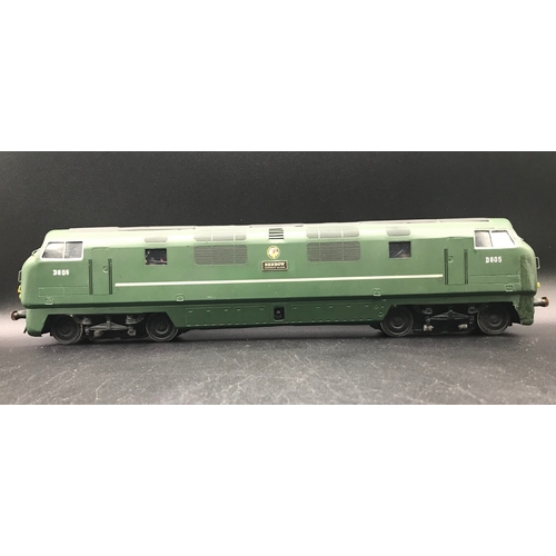 221 - RJH Brass Kit Built 'O' Gauge Class 42 'Warship' Diesel Locomotive Bo-Bo 'Benbow' D805 in Green, Tes... 