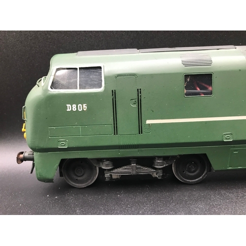 221 - RJH Brass Kit Built 'O' Gauge Class 42 'Warship' Diesel Locomotive Bo-Bo 'Benbow' D805 in Green, Tes... 