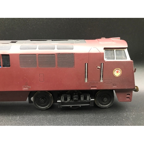 222 - RJH Brass Kit Built 'O' Gauge Class 52 Diesel Locomotive Co-Co 'Western Courier' D1062 in Maroon, Te... 