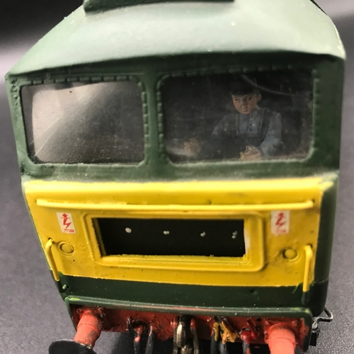 223 - RJH Brass Kit Built 'O' Gauge Class 47 Diesel Locomotive Co-Co 'Cyclops' D1673 in Green, Tested Runn... 