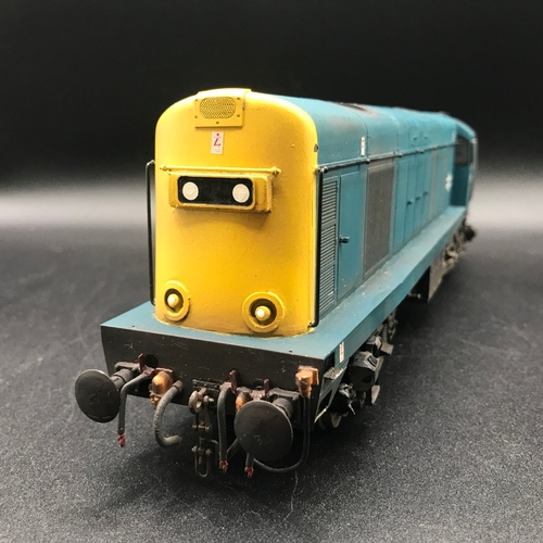 225 - Brass Kit Built 'O' Gauge Class 20 Diesel Locomotive Bo-Bo 20 165 in BR Blue, Tested Runner, Finesca... 